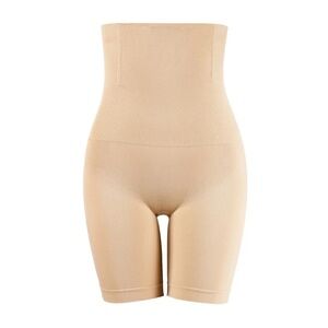 🆕 Women’s Body Shapewear Tummy Control Shaper High Waist Thigh Slimmer Nude XL